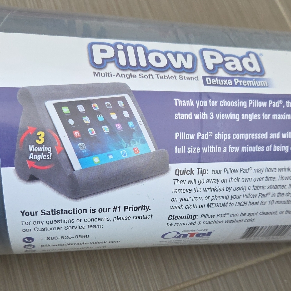Pillow Pad Deluxe Premium Tablet Stand 2 For $20